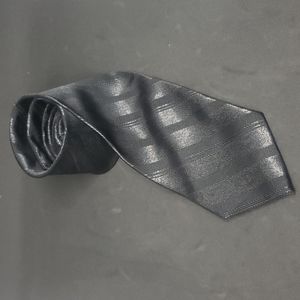 Stafford black striped tie